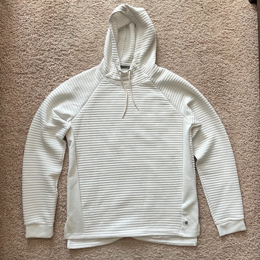 Beige Long Sleeve Hoodie